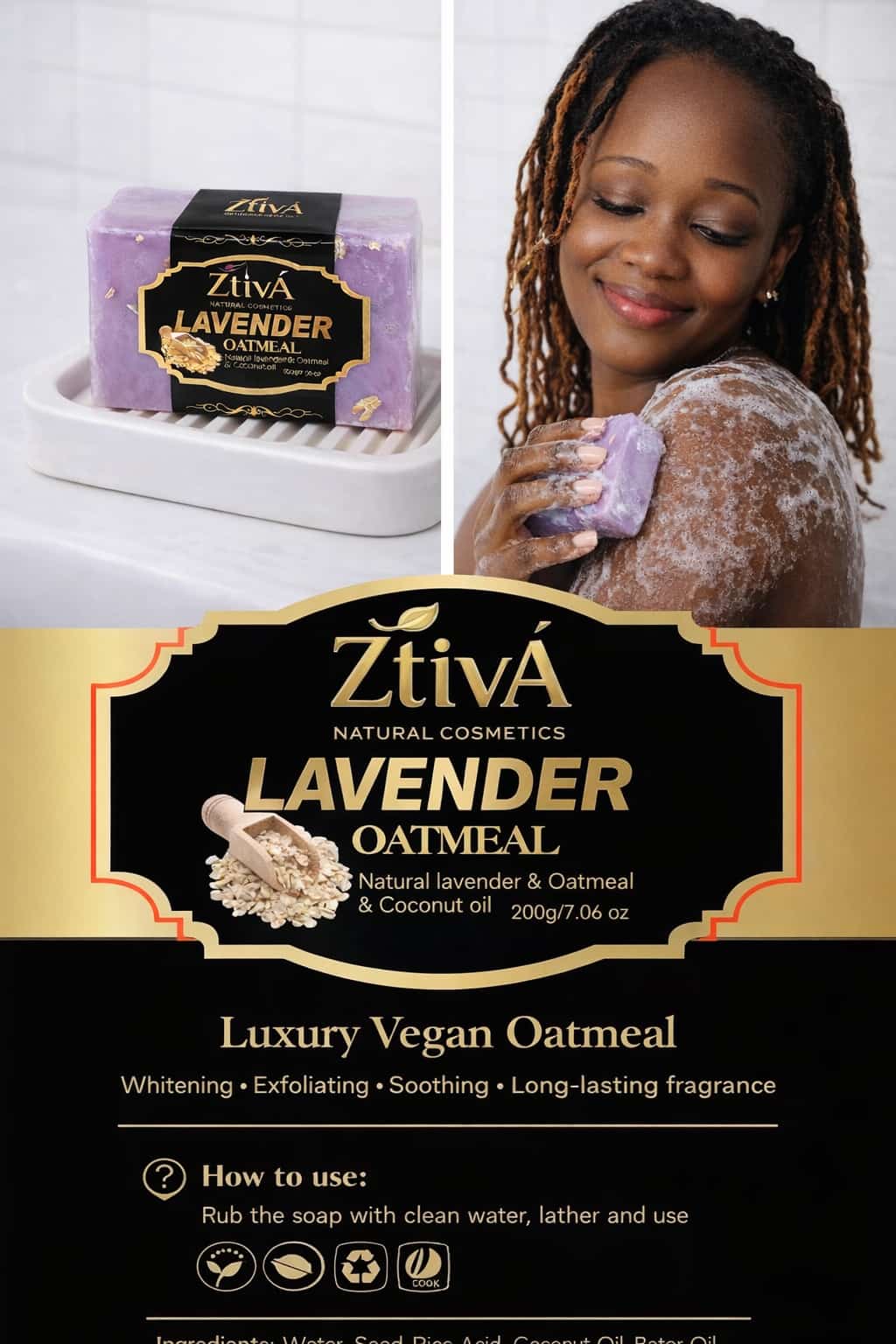 Lavender Oatmeal Soap