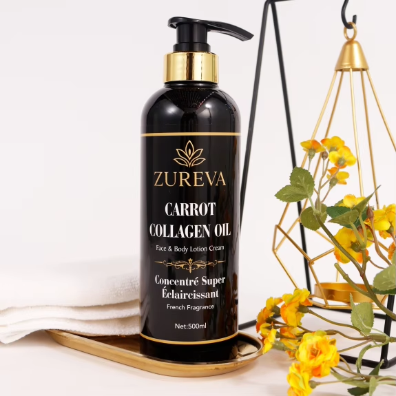 Carrot Collagen Oil - Face & Body Lotion Cream
